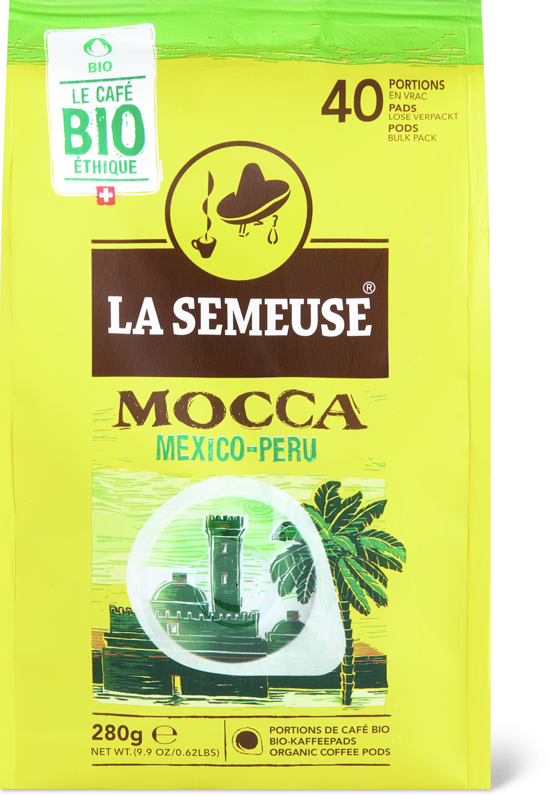 La Semeuse Mocca Bio 40 Kaffeepads